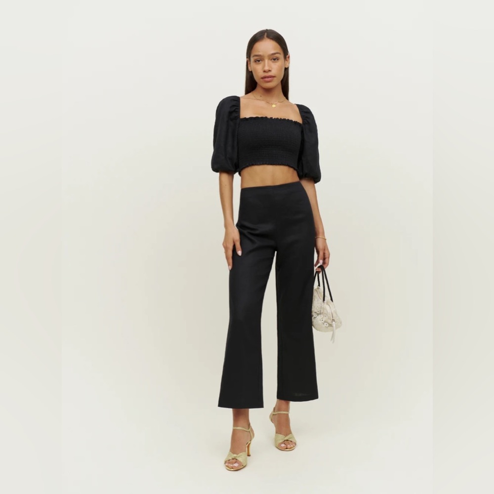Scarlett Linen Two Piece Set - Reformation